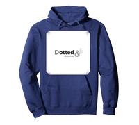 Pois et fringants : Art de ponctuation élégant pour Les Amateurs de Mots Sweat à Capuche, Unisexe pour Adultes, Bleu Marine, S