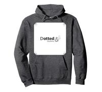 Pois et fringants : Art de ponctuation élégant pour Les Amateurs de Mots Sweat à Capuche, Unisexe pour Adultes, Chiné Foncé, S