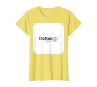 Pois et fringants : Art de ponctuation élégant pour Les Amateurs de Mots T-Shirt, Femme, Citron, 3XL