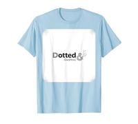 Pois et fringants : Art de ponctuation élégant pour Les Amateurs de Mots T-Shirt, Homme, Bleu Céleste, S