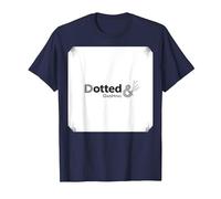 Pois et fringants : Art de ponctuation élégant pour Les Amateurs de Mots T-Shirt, Homme, Bleu Marine, 3XL