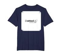 Pois et fringants : Art de ponctuation élégant pour Les Amateurs de Mots T-Shirt, Homme Grandes Tailles, Bleu Marine, 2X Tall