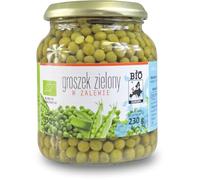 POIS VERTS DANS UN MARINES EN BOCAL BIO 350 g (230 g) - BIO EUROPA