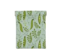 Pois Verts Laissent Bleu, Sac de Rangement pour Femmes, Portefeuille supérieur à Presser, Petit Porte-Monnaie, Pochette de Changement