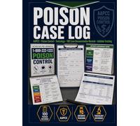 Poison Case Log: 100 AAPCC Clinical Records with Severity Scores, Decontamination Methods, Antidote Administration Tracking & National Control Center Consultations | Clinic Toxicology Compliant