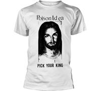 Poison Idea - "Pick Your King" T-shirt pour homme/femme unie PH1953 (XXL) (Blanc)