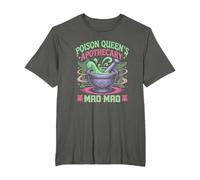 Poison Queen Journal de médecine apothicaire mignon Anime Kawaii T-Shirt