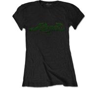 Poison - T-shirt Logo pour femme RO6035 (L) (Noir)