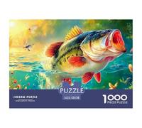 Poisson 1000 Pièces Freshwater Poisson Puzzle Adulte Un Puzzle Difficile Jeu De Puzzle pour Toute La Famille Divertissement Puzzles Classiques pour Adultes Et Enfants À Partir De 52x