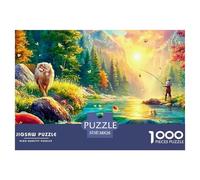 Poisson 1000 Pièces Freshwater Poisson Puzzle Adulte Un Puzzle Difficile Jeu Éducatif Défi Jouets Divertissement Puzzles Classiques pour Adultes Et Enfants À Partir De Activité Familiale Parfaite