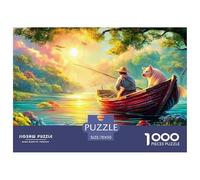 Poisson 1000 Pièces Freshwater Poisson Puzzles pour Adultes Un Puzzle Difficile Jeu De Puzzle pour Toute La Famille Enfants Activité Familiale Parfaite Décoration De La Maison 70x50cm/1000pcs