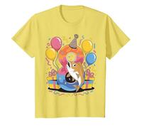 Poisson 8e Anniversaire pour garçon Fille 8 Ans huitième Huit Poisson T-Shirt, Enfant, Citron, 10 Ans