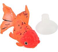 Poisson artificiel brillant,Poisson artificiel en silicone,Poisson d'or de simulation,Poisson d'or de simulation d'aquarium,Poisson d'or en silicone d'aquarium,Décoration d'aquarium