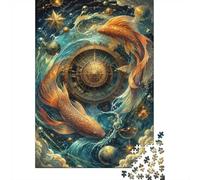 Poisson Astronomie Puzzle Mini 1000 Pièces pour Adultes | 38x26cm Carton, Déco Maison, Découpe Précise, Cadeau Anniversaire, Détente