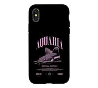Poisson-Chat à Queue rousse Poisson Monstre de Changement Coque pour iPhone X/XS