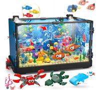 Poisson-clown blocs aquarium poissons monde sous-marin blocs LED