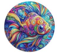 Poisson coloré Puzzle De 1000 Pièces pour Filles Inspirational Voyage Célèbres Unique Décompression Impossible' Pression Réduite Familial 1000pcs (67.5x67.5cm)