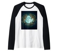 Poisson de Bar Volant sous la Lune terrestre pour Les Amateurs de Poissons Manche Raglan