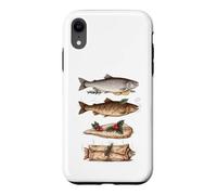 Poisson de Noël Dîner Festin de Fruits de mer Amateur de Cuisine et pêche Coque pour iPhone XR
