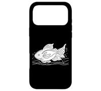 Poisson des Cavernes Dessin au Trait Coque pour iPhone 17 Pro Max