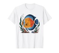 Poisson Discus Aquariophile Aquarium d'eau Douce Tropical T-Shirt