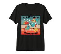 Poisson drôle Que Je préfère écouter Bloop Bloop Amateur de T-Shirt Haut de Gamme