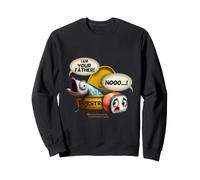 Poisson en Conserve et Maki Sushi Père et Fils Sweatshirt