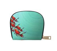 Poisson Femmes Cuir PU Shell Card Bag Credit Card Clip Leather Zipper Wallet Coin Purse Sac de rangement, blanc, Taille unique