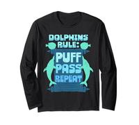 Poisson Globe Dolphins Rule Puff Pass Repeat Manche Longue