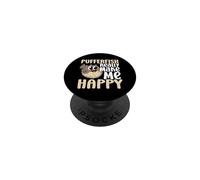 Poisson-Globe Humoristique Make Me Happy You Not So Much PopSockets PopGrip Adhésif