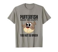Poisson-Globe Humoristique Make Me Happy You Not So Much T-Shirt