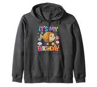 Poisson-Globe Mignon et Rond « It's My Birthday » Sweat à Capuche