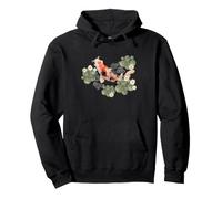 Poisson koï Japonais Art Lotus Pond Zen Carpe Japon Nature Sweat à Capuche