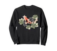 Poisson koï Japonais Art Lotus Pond Zen Carpe Japon Nature Sweatshirt