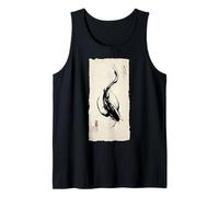 Poisson koï Japonais Art Vintage Zen persévérance Cadeau Débardeur