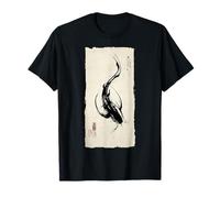 Poisson koï Japonais Art Vintage Zen persévérance Cadeau T-Shirt