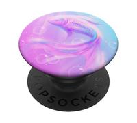 Poisson koï Pastel, Design esthétique rêveur PopSockets PopGrip Adhésif