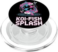 Poisson Koi Splash Pop Culture Japonaise Esthétique PopSockets PopGrip pour MagSafe