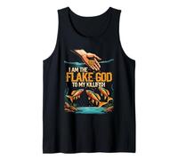 Poisson-mouillé I Am The Flake God Débardeur