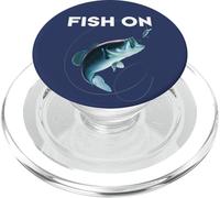 Poisson pêche Petri heil Bonne pêche PopSockets PopGrip pour MagSafe