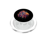 Poisson-Pierre Coloré PopSockets PopGrip pour MagSafe