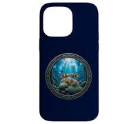 Poisson Plongée Sport Plongeur Poisson Clown Famille dans l'océan Coque pour iPhone 14 Pro Max
