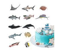 Poisson Réaliste | Modèle Éducatif Interactif - Poissons Faux Réalistes pour Jeu d'Imitation | pour Bain École Apprentissage Maison Extérieur Famille Temps de Jeu Salle de Classe Éducation Exploration