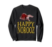 Poisson Rouge Cramoisi Happy Norooz Wishes Sweatshirt