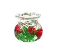 Poisson Rouge Miniature Réservoir De Poisson, Poupée, Maison, Décor De Salon, Accessoire De Scène, Meubles Miniatures, Ornements De Maison, 1/12