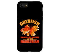 Poisson Rouge Parce Que Les Chats et Les Chiens sont trop Grands Poissons Rouges Coque pour iPhone SE (2020) / 7/8