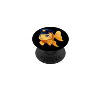 Poisson Rouge Policier PopSockets PopGrip Adhésif