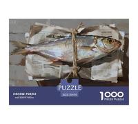 Poisson salé Puzzle en Bois Imperméable Puzzles De 1000 Pièces pour Adultes Défi Et Casse-tête De Décoration pour La Maison