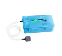 Poisson ultra-silencieux pour aquarium avec pierre sèche alimenté par piles aérateur d'air pour gonflables portable