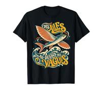 Poisson Volant au-Dessus des Vagues T-Shirt